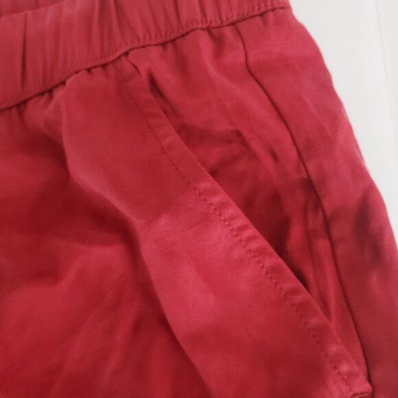 Banana Republic Pull On Red Jogger Cargo Pants Size XXL - Picture 13 of 14